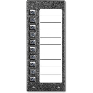 ACO CDN-10NP ST Podświetlany panel listy lokatorów z 10 przyciskami