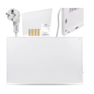 Panel grzewczy IR CRONOS Carbon P1000 White