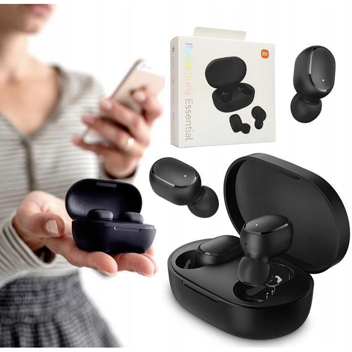 Słuchawki bezprzewodowe Xiaomi Redmi Buds Essential czarny