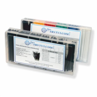 Zestaw rurek termokurczliwych kolorowych RT-BOX100-10MIX