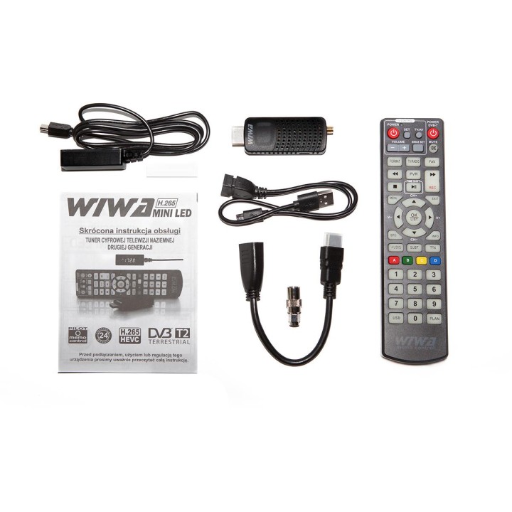 OUTLET_3: Tuner DVB-T/T2 WIWA H.265 MINI LED