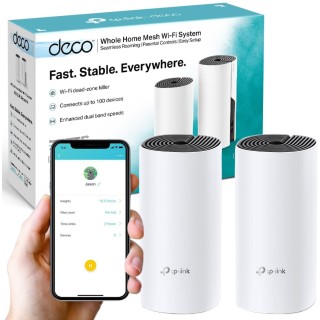OUTLET_1: DOMOWY SYSTEM WI-FI MESH TP-LINK DECO M4 (2-pack)