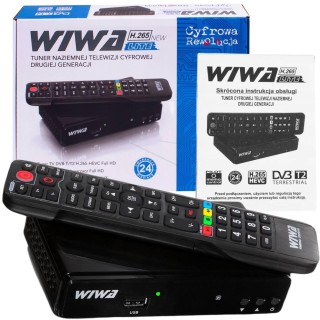 OUTLET_1: Tuner DVB-T/T2 WIWA H.265 LITE