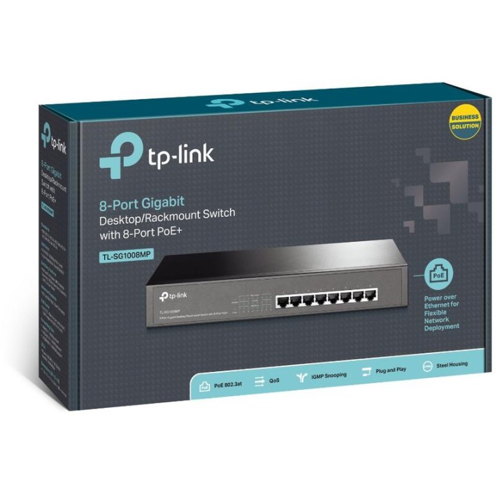 OUTLET_1: SWITCH TP-LINK TL-SG1008MP