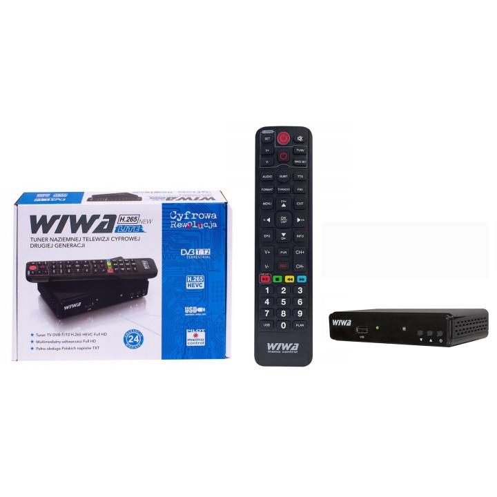OUTLET_2: Tuner DVB-T/T2 WIWA H.265 LITE