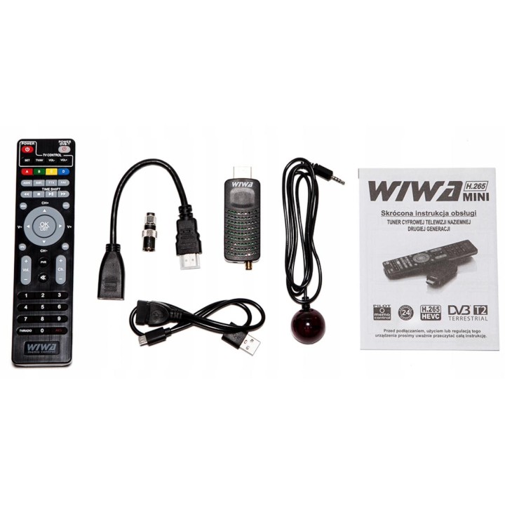 OUTLET_1: Tuner DVB-T/T2 WIWA H.265 MINI
