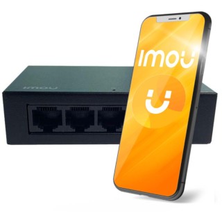 Switch Imou 5-portowy SF105 metalowa obudowa 100Mbps