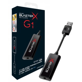 Karta dźwiękowa Creative Sound BlasterX G1 zewnętrzna