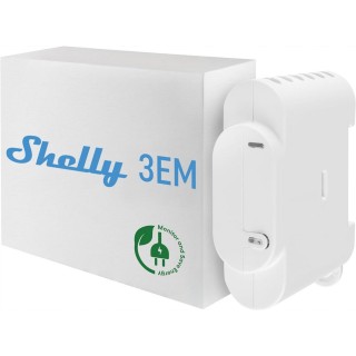 Shelly 3EM 3-fazowy miernik zużycia energii elektrycznej WIFI