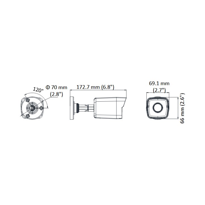 KAMERA IP HIKVISION DS-2CD1021-I 2.8mm 