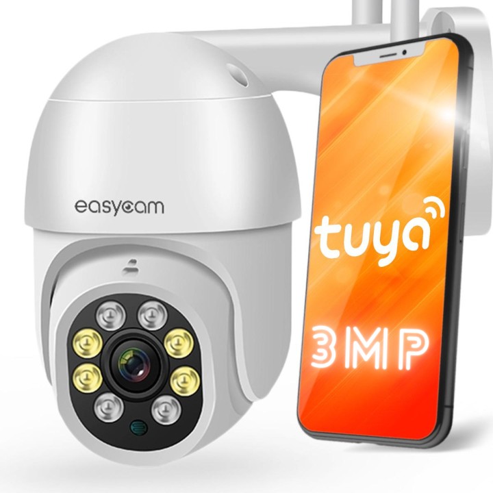 Kamera IP EasyCam EC-3PT4L4IR obrotowa zewnętrzna WiFi Tuya 3MP 4xZoom