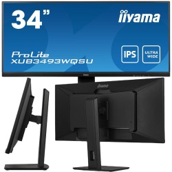 Monitor LED IIYAMA XUB3493WQSU-B5 34 cale Ultra Wide 