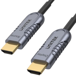 Kabel HDMI Unitek C11031DGY optyczny HDMI 2.1 AOC 8K 120Hz 30m