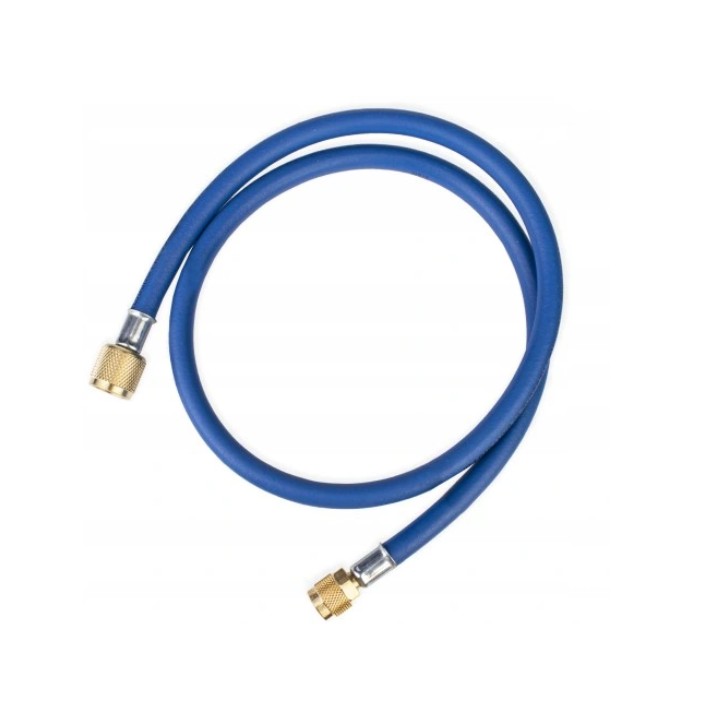 Wąż serwisowy REFCO CL-60-1/2"-20UNF-R (150 cm / 5/16" x 1/4") niebieski