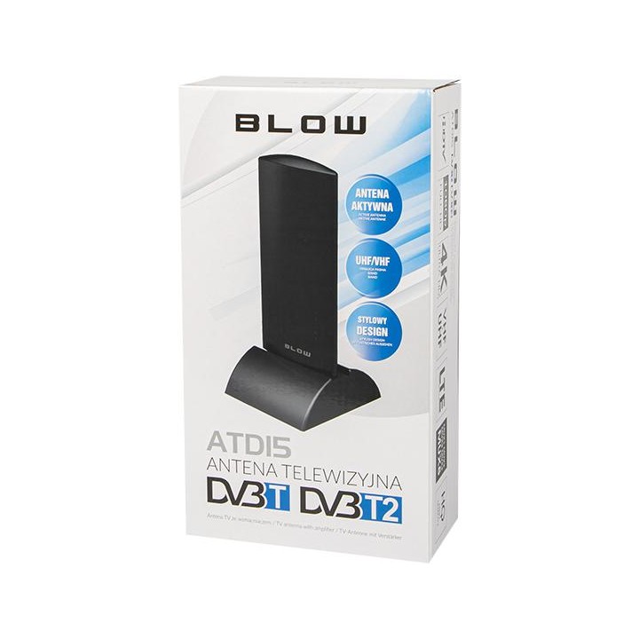 Antena DVB-T panelowa BLOW ATD15 aktywna wewnętrzna