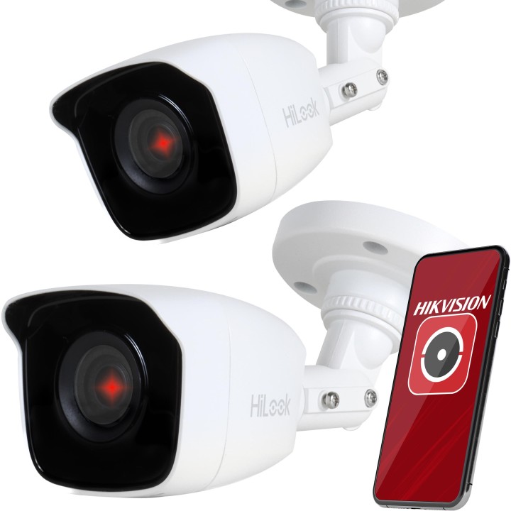 Zestaw monitoringu Hilook by Hikvision 8 kamer IP IPCAM-B2 1TB dysk