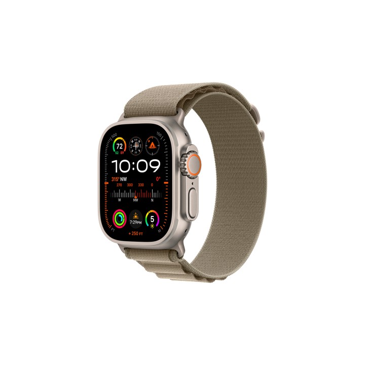 Smartwatch Apple Watch Ultra 2 Titanium/Olive Alpine Loop M LTE