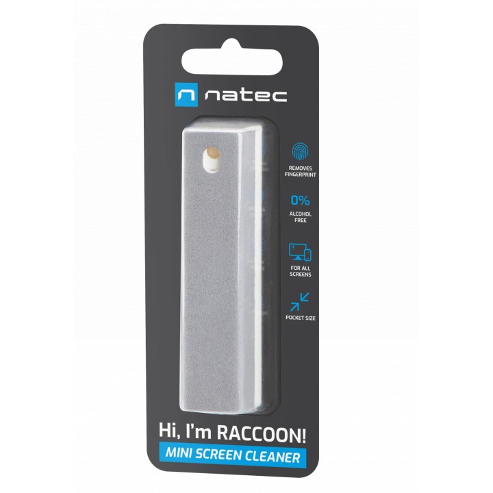 Spray do czyszczenia ekranów Natec Raccoon Mini Screen Cleaner 15ml