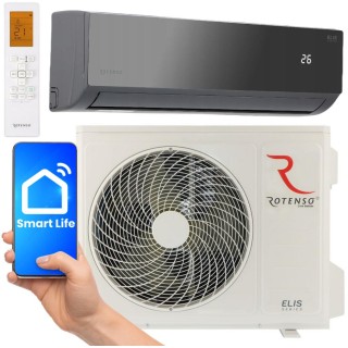 Klimatyzator Split, Pompa ciepła powietrze - powietrze ROTENSO Elis E50X