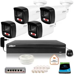 Zestaw monitoringu IP DAHUA 4 kamery IPC-HFW1439TL1-A-IL 4Mpx