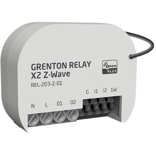 Moduł przekaźnikowy RELAYx2 Z-Wave Grenton