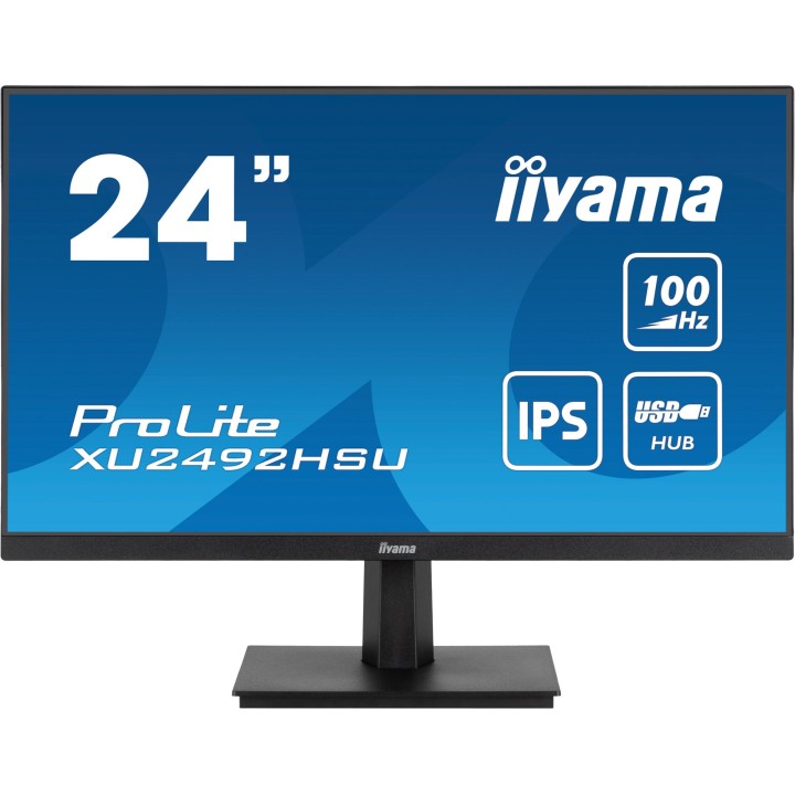 Monitor LED IIYAMA XU2492HSU-B6 24 cale Ultra Slim IPS USB + gwarancja 24/7