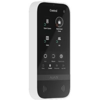 AJAX KeyPad TouchScreen white - Fibra