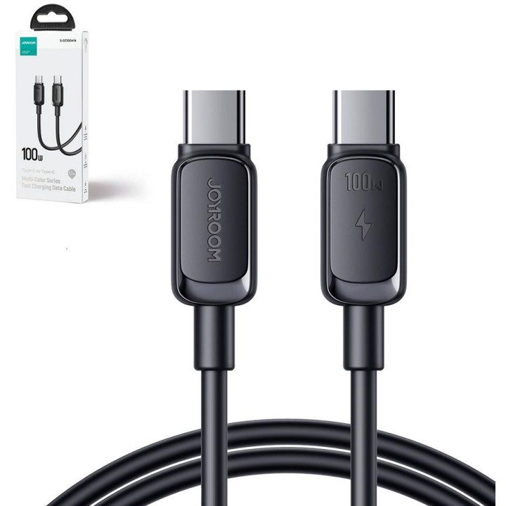 Kabel USB-C / USB-C Joyroom Fast Charging S-CC100A14 120cm 100W 5A czarny