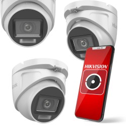 Zestaw monitoringu Hilook 6 kamer 2mpx TVICAM-T2M-20DL z dyskiem 1TB