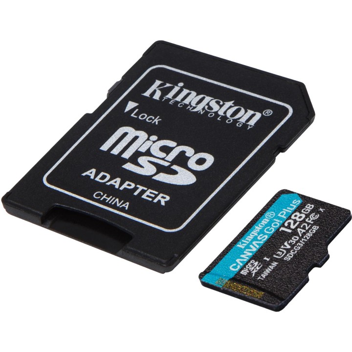 Karta pamięci microSD Kingston Canvas Go Plus microSDXC C10 UHS-I 128GB