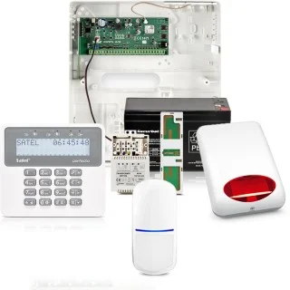 Zestaw alarmowy Satel Perfecta 16 SET-A, 1x czujka,PRF-LCD, aplikacja