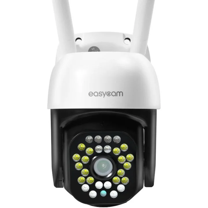 Kamera IP EasyCam obrotowa zewnętrzna WiFi LED 35m Tuya 8MP 4 x zoom EC-8PT12L16IR-AI