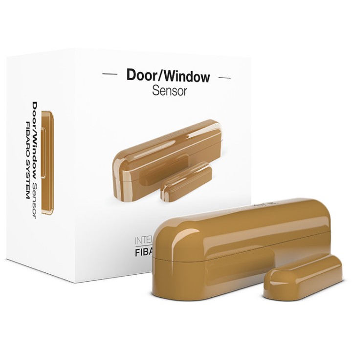 FIBARO Door/Window  Sensor (j. brąz czujnik otwarcia drzwi lub okna)