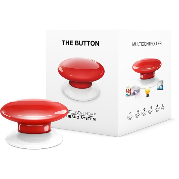 Przycisk The Button czerwony FIBARO