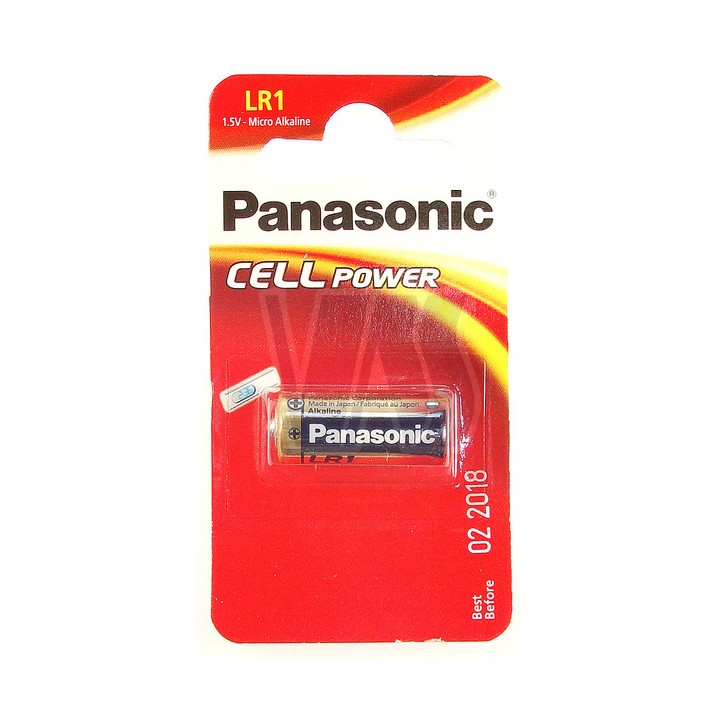 Bateria PANASONIC LR1 (blister 1 szt.)