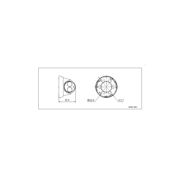 KAMERA IP HIKVISION DS-2CD2322WD-I(2,8mm)