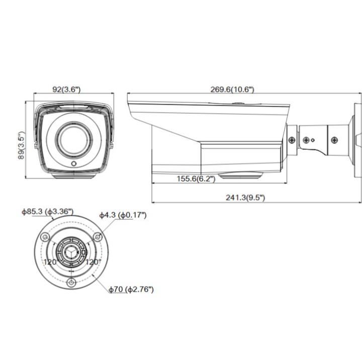 KAMERA HDTVI HIKVISION DS-2CE16D7T-AIT3Z(2.8-12mm)