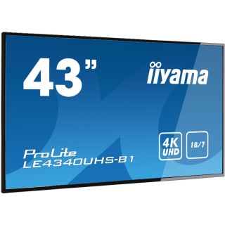 Monitor LED IIYAMA LE4340UHS-B1 4K 43 cale