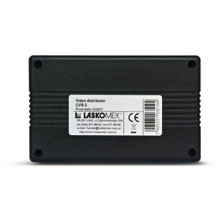 Laskomex CV-R2 CVR-2 Moduł rozdzielacza wideo do monitorów (obsługujący do 4 monitorów)