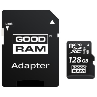 KARTA PAMIĘCI microSD GOODRAM UHS1 CL10 128GB + ADAPTER 100MB
