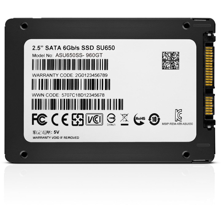 DYSK SSD ADATA Ultimate SU650 960G 2.5 S3 3D