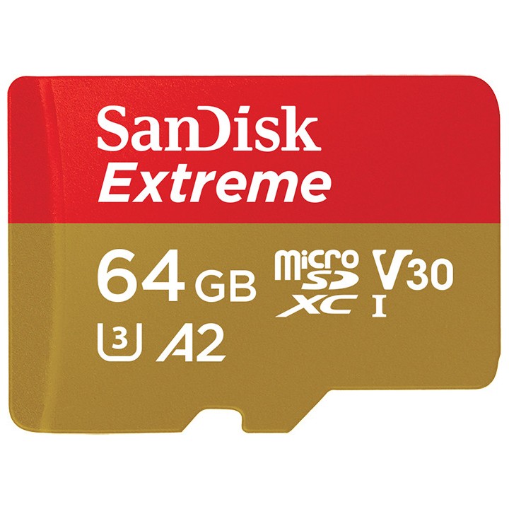Karta pamięci SANDISK EXTREME microSDXC 64GB 160/60 MB/s U3 CL10