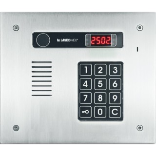 Laskomex CP-2513R INOX Panel audio POZIOMA RFID