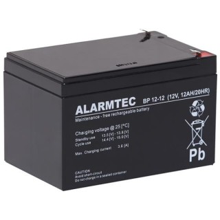 Akumulator AGM ALARMTEC serii BP 12V 12Ah 