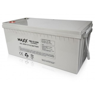 Akumulator żelowy, Maxx DEEP CYCLE 12-FM-200, 200Ah