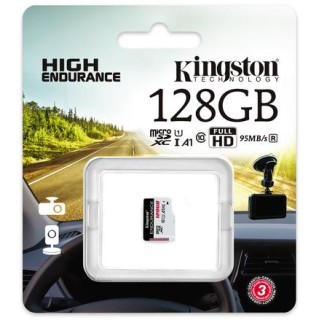 Karta pamięci Kingston High-Endurance microSD 128GB UHS-I U1 24/7 (rejestratory i monitoring)