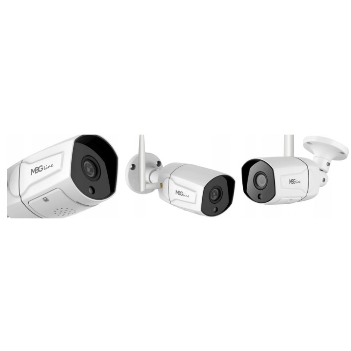 Zewnętrzna kamera IP H265 P2P UHD 5MPIX METAL WIFI MBG500DW