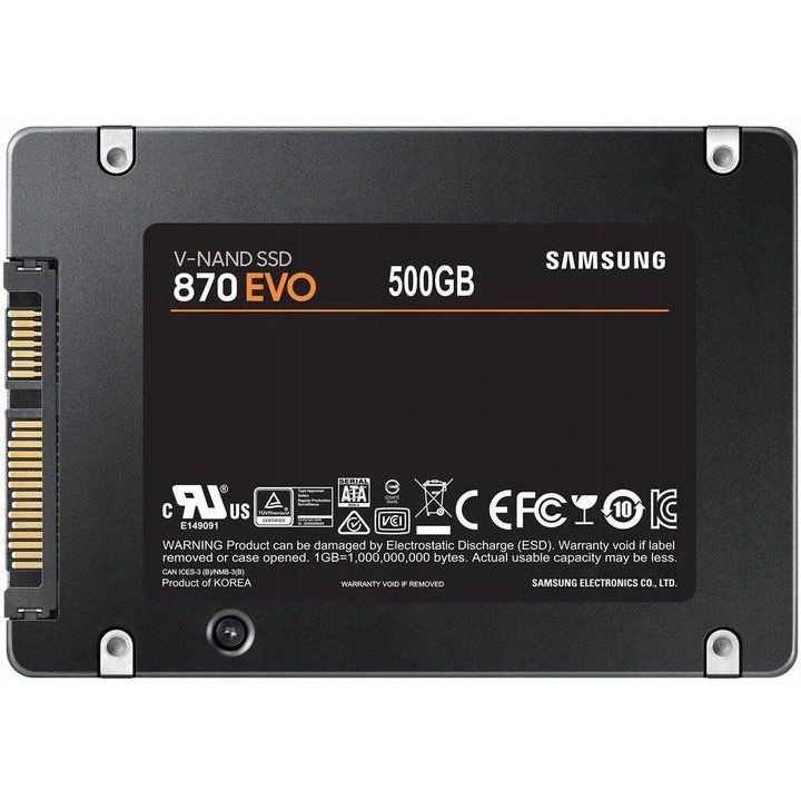 Dysk SSD Samsung 870EVO MZ-77E500B/EU 500GB