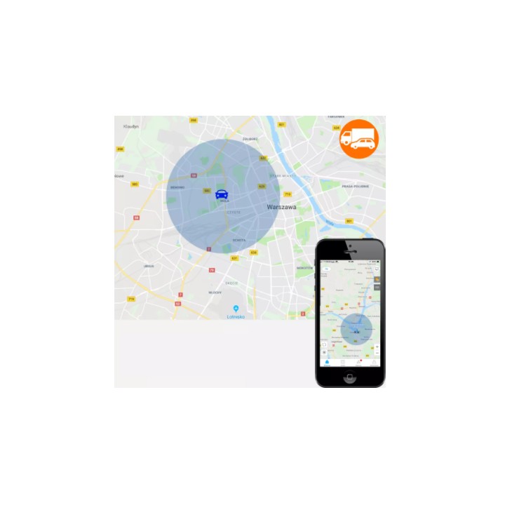Lokalizator GPS Alarm samochodowy GSM ORLLO CAR-TRACK-PRO