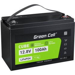 AKUMULATOR LITOWO-ŻELAZOWO-FOSFORANOWY LiFePO4 Green Cell 12V 100Ah